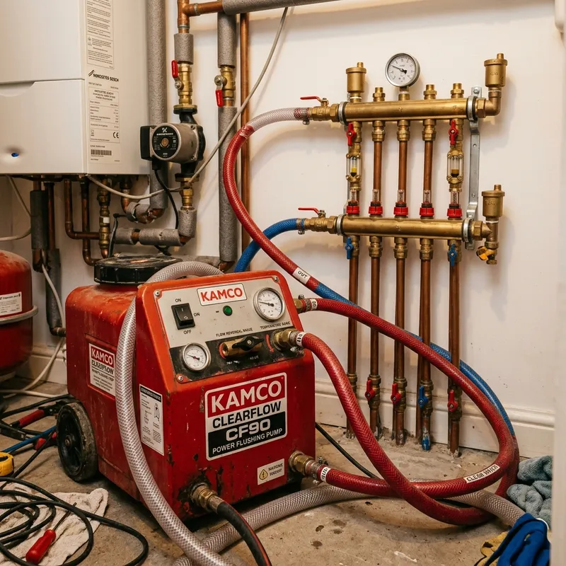 Chemiczne czyszczenie instalacji CO